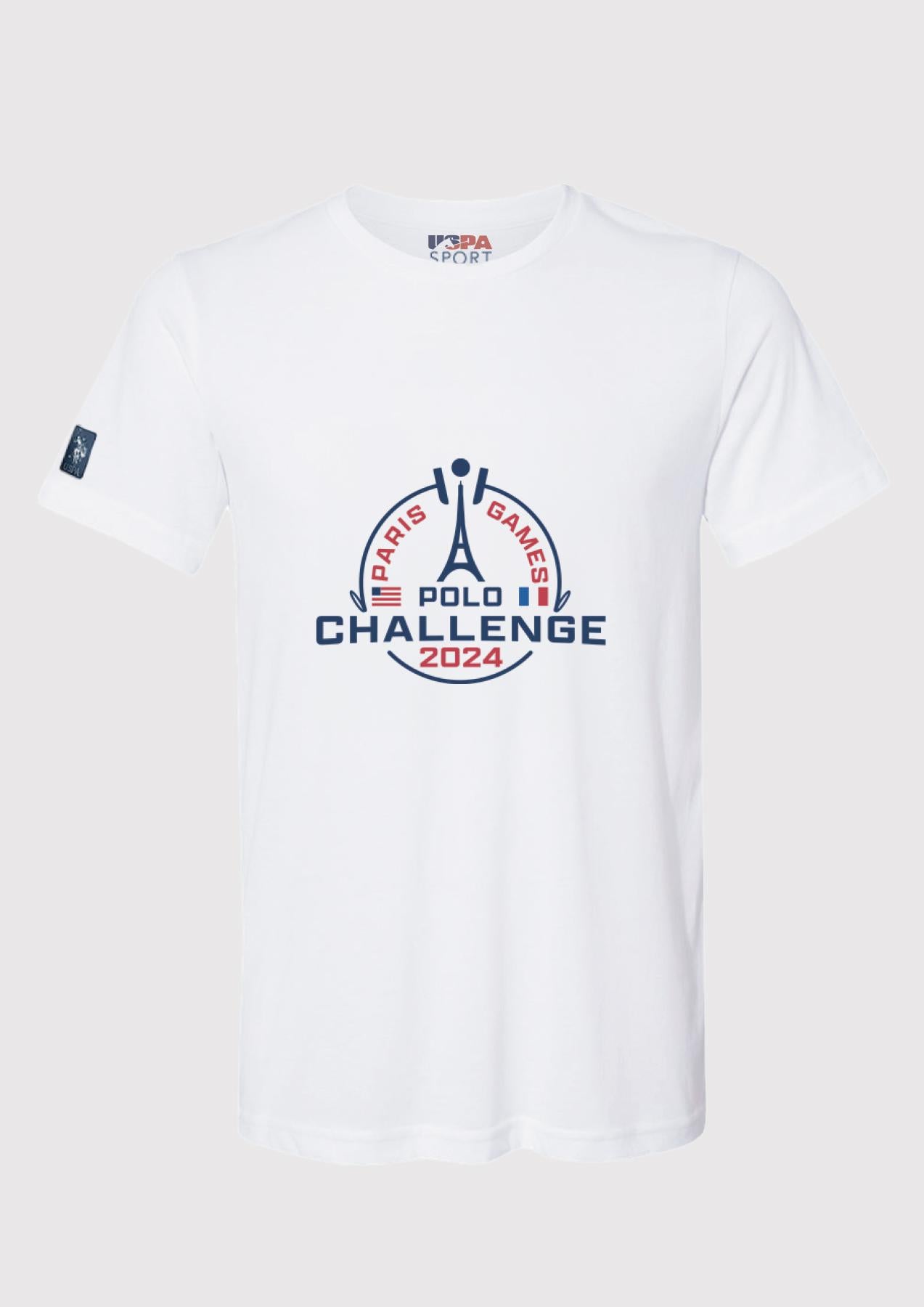 USPA Sport Paris Polo Challenge T-shirt White