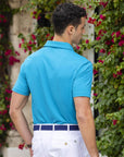 Men's Micropoly Performance Polo Teal