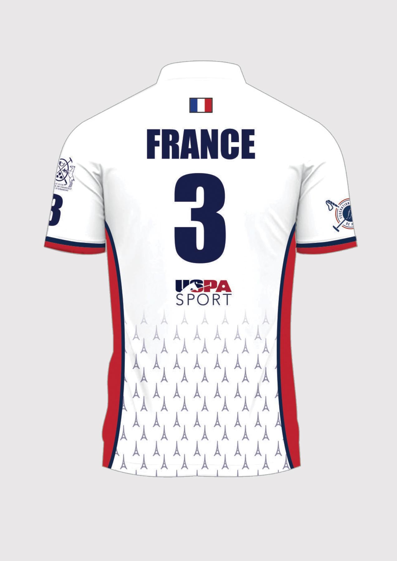 USPA Sport Paris Polo Challenge France Gameday Performance Jersey