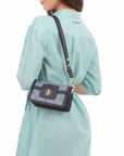 USPA Hampton Small Crossbody Bag Navy