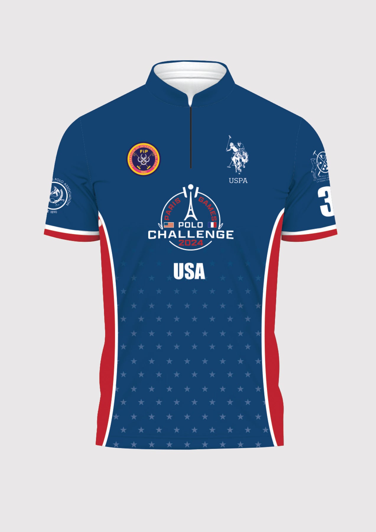 USPA Sport Paris Polo Challenge USA Gameday Performance Jersey