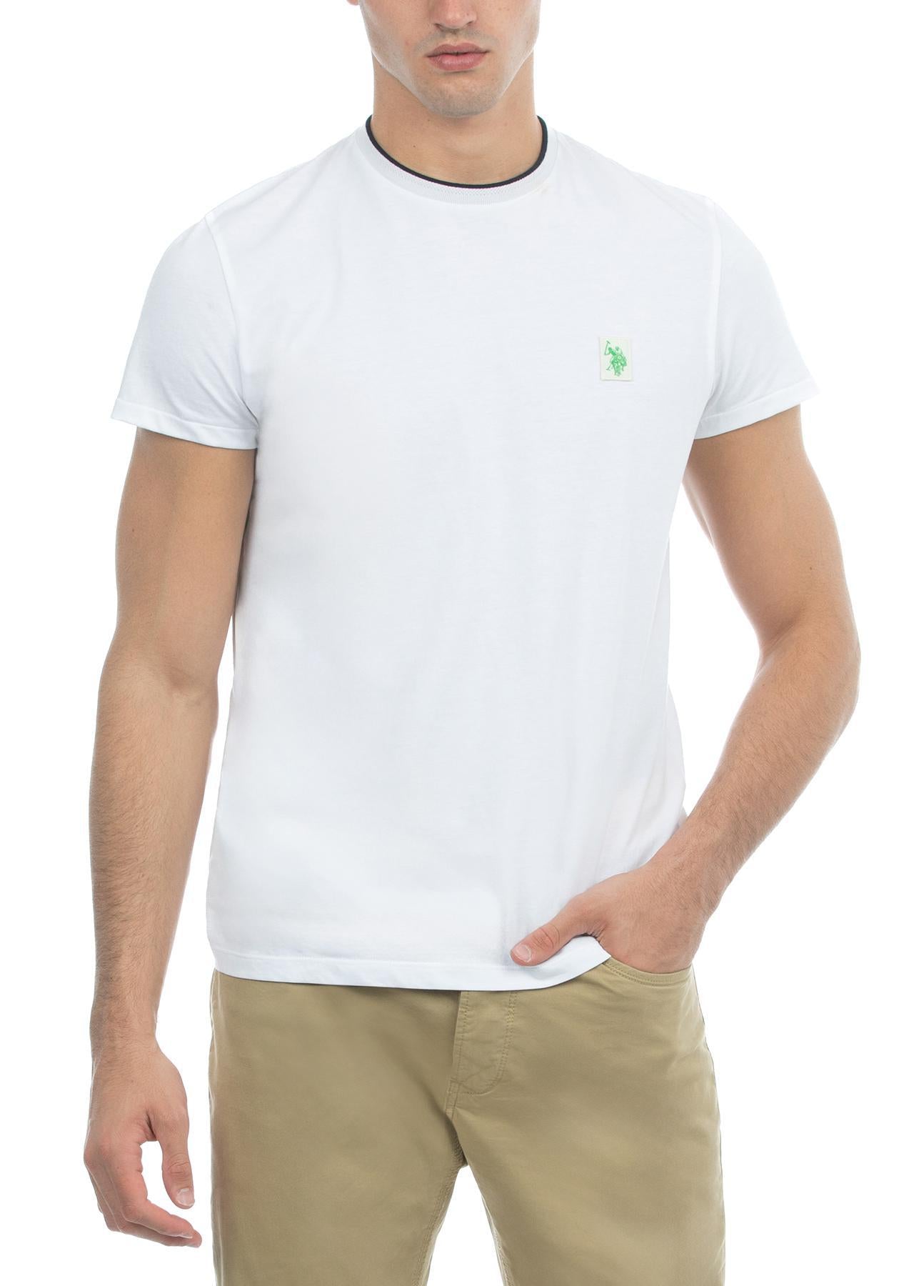 USPA Life Men&#39;s Short Sleeve T-shirt White