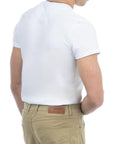 USPA Life Men's Short Sleeve T-shirt White